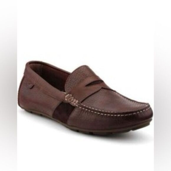 Sperry Men’s Wave Driver Penny Loafer Dark Brown NEW in box Size 9.5 Memory Foam main image 10